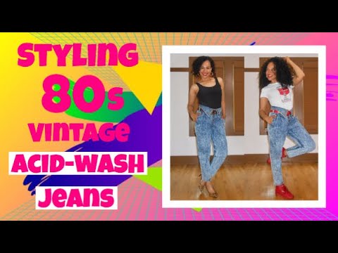 Styling Vintage Jeans POSHMARK edition - YouTube