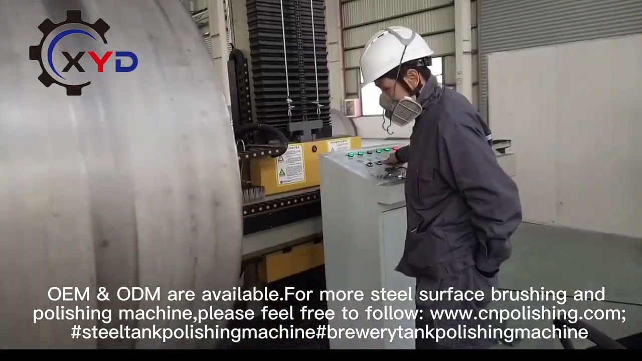 tank polishing machine