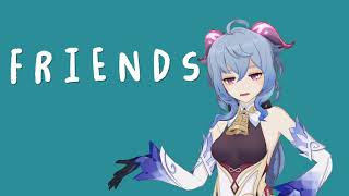 [MMD/GENSHIN IMPACT]  Ganyu - Friends |ureshiiiiii|