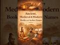 Ancient–Medieval–Modern History | Most Important Books &amp; Authors for OAS | OASDAILY730