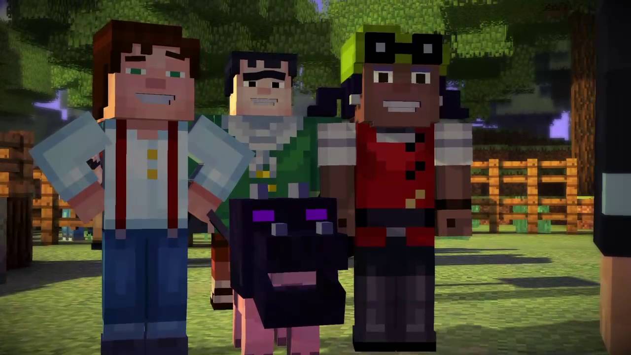 Minecraft storymode ep1 - YouTube