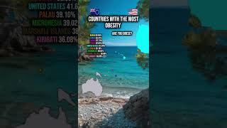 Countries with the most obesity #mapping #map #robesmapping #geography #usa #australia #geo
