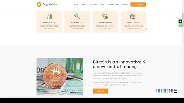 CryptoCoin - Bitcoin Crypto Currency Wallet and Mining Template