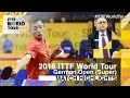 German Open 2016 Highlights: ZHANG Jike vs GIONIS Panagiotis (R32)