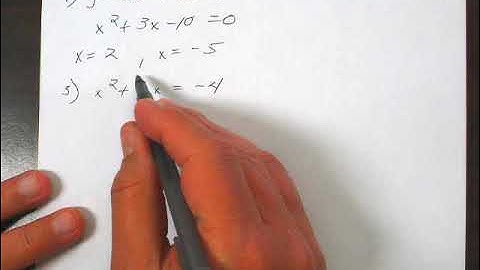 Algebra 1 - 9.2 Video