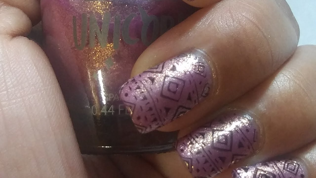 AZTEC NAIL ART TUTORIAL