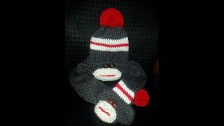 HOW TO MAKE SCARF SOX MONKEY STYLE (FRANCAIS)  | KNITTING MACHINE