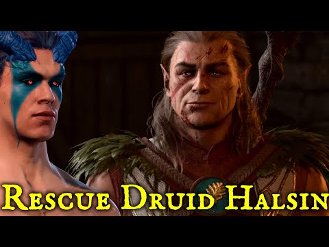 Baldurs Gate 3 - Save the First Druid - Goblin Camp Location and how to Rescue Druid Halsin