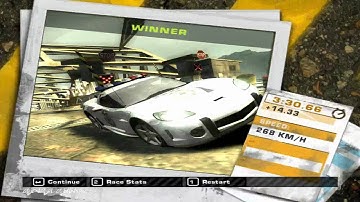 NFS:Most Wanted - Challenge Series - #49 - Tollbooth Time Trial - HD