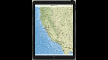 Develop ArcGIS iOS Display Layers from Rest Server App Demo