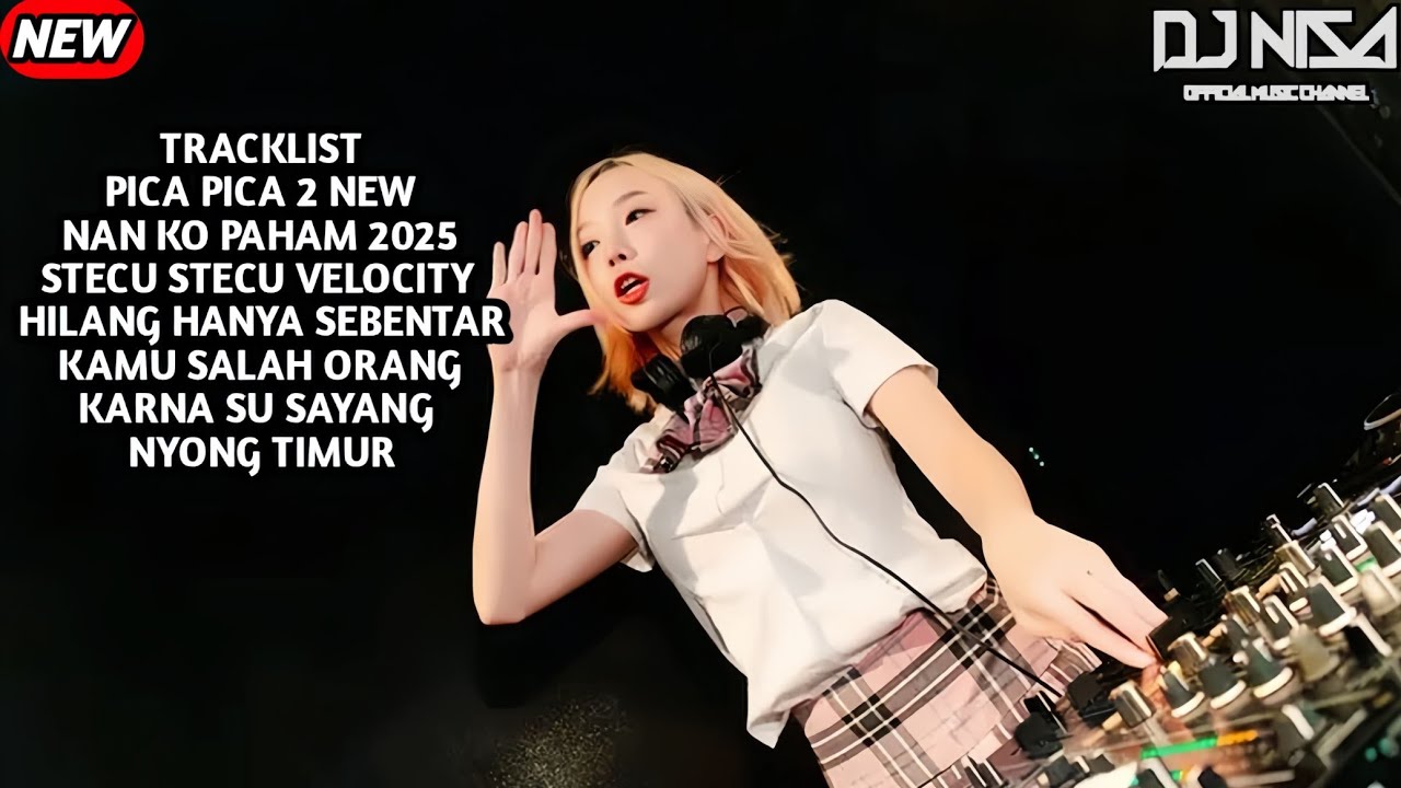 DJ PICA PICA 2 TIMUR KE BARAT SELATAN KE UTARA BREAKBEAT FULL MELODY TERBARU 2025 ( DJ NISA ) 