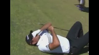Jason Day Collapses on Course at US Open