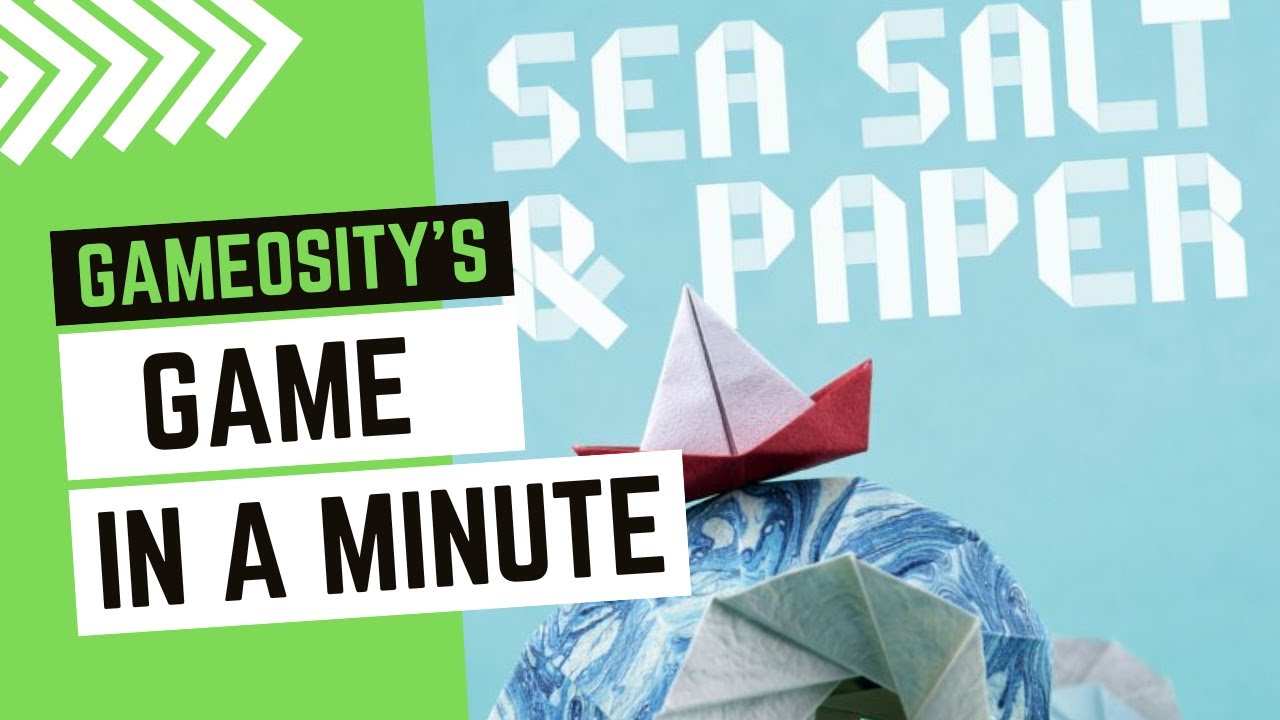 Game in a Minute Sea Salt & Paper YouTube