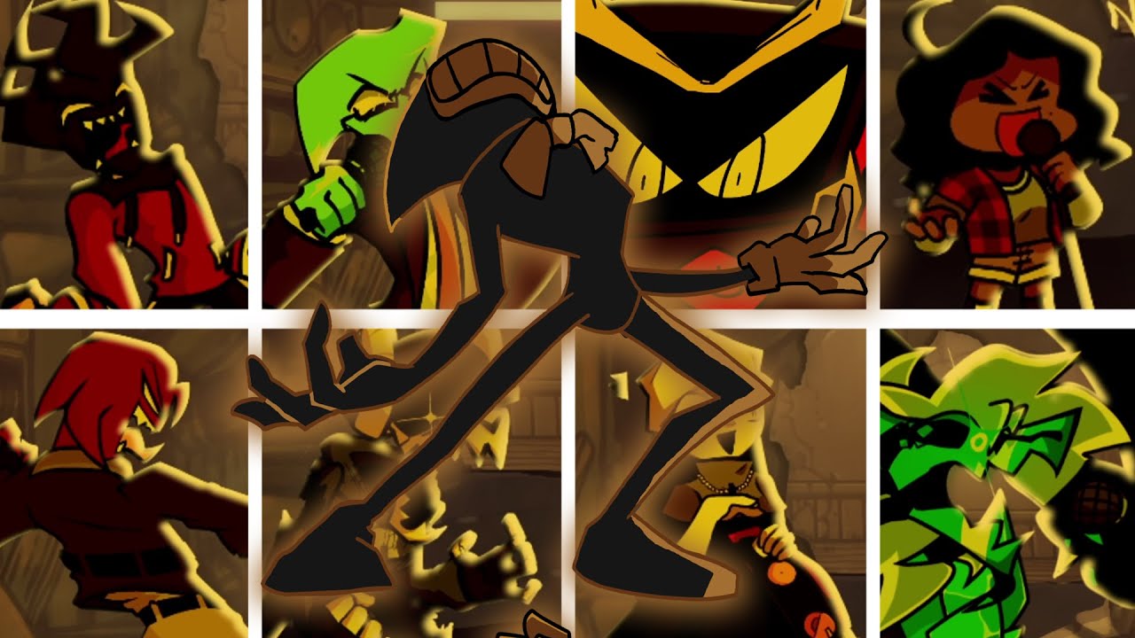 LAST REEL BUT EVERY TURN A DIFFERENT CHARACTER IS USED 🎶 | FNF BETADCIU