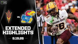 Arizona State vs. Kansas Extended Highlights | 2026 Monster Energy Big 12 Football