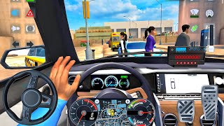 New Taxi Simulator City Driving 2026 - Taxi Driver vs Crazy Pedestrians - Car Game Android Gameplay screenshot 2
