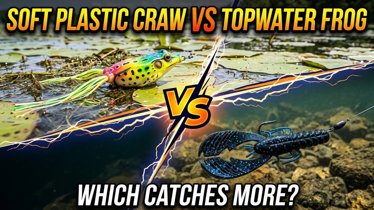 Frog vs. Craw: Which Bass Lure ACTUALLY Catches Bigger Fish?