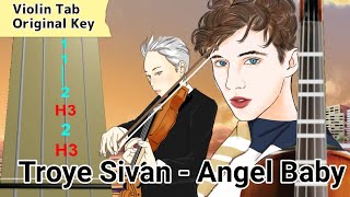 Troye Sivan - Angel Baby Violin Tab