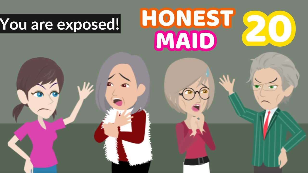 Honest Maid Ep 20 - Poor Girl English Story - English Story 4U