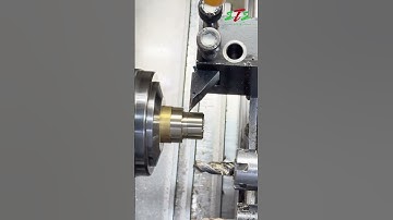 Precision Machining of Brass with GT52 Multi Process Technology. #cnc #machine #cnclathe
