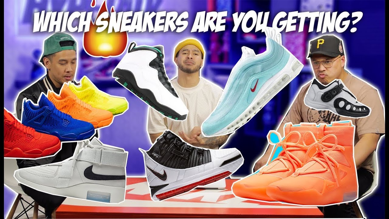 FIRE Upcoming Sneaker Releases!! What's Worth Buying?! - YouTube