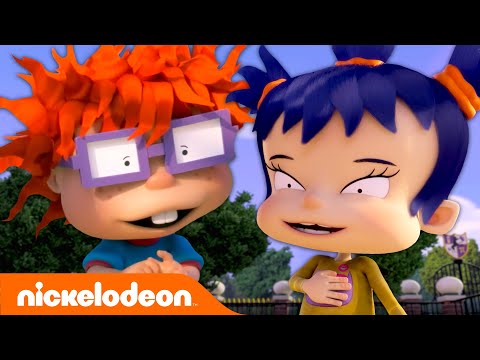 The Rugrats Meet Kimi at Preschool 🚌 Full Scene | Nickelodeon Cartoon Universe