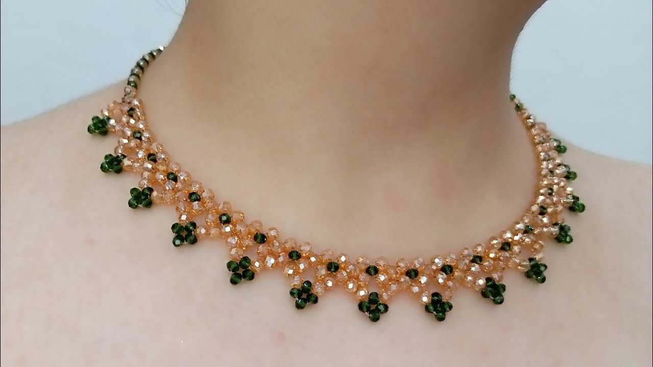 New Beaded Necklace Making 2024 | Beaded Necklace Tutorial | Beaded Jewelry @Jewelry.Crystals