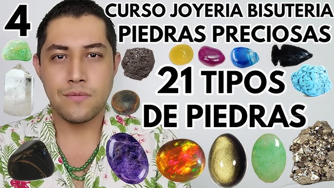 curso joyería bisutería piedras preciosas semipreciosas cap 3 piedras  naturales 