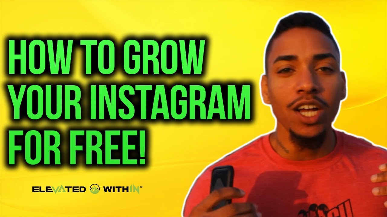 How To Grow Your Instagram Account Organically (2018)