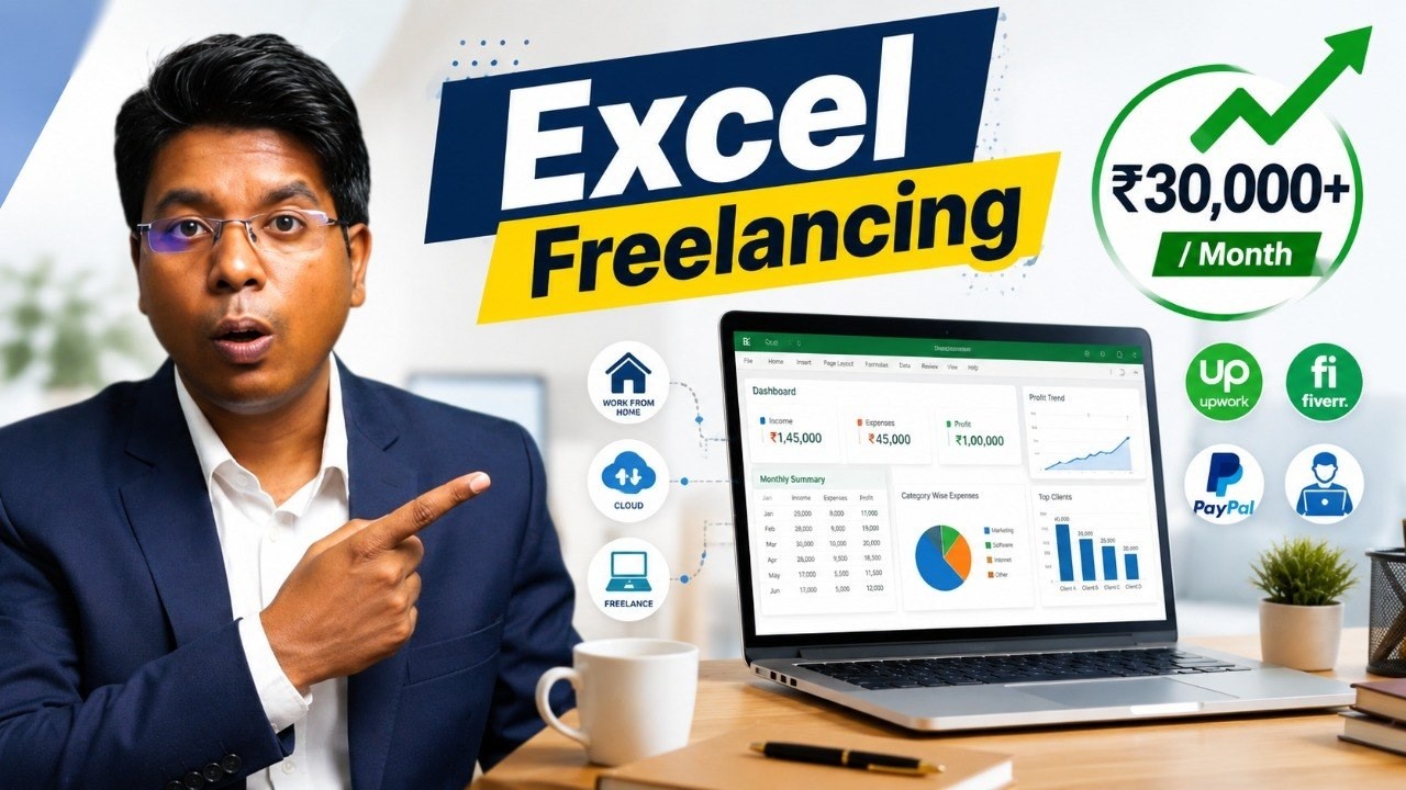 rewrite this title Work From Home Job Kaise Kare? | Excel Freelancing Se ₹30,000+Month Kaise Kamaye rewrite this title Work From Home Job Kaise Kare? | Excel Freelancing Se ₹30,000+Month Kaise Kamaye