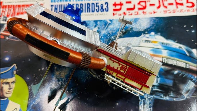 アオシマ サンダーバード 2号 コンテナドック + 3号 + ペネロープ号 3箱セット まとめ売り プラモデル