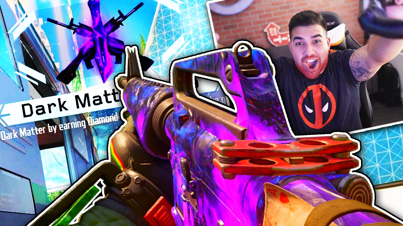 UNLOCKING DARK MATTER "M16" in Black Ops 3! NEW DLC WEAPON DARK MATTER CAMO!