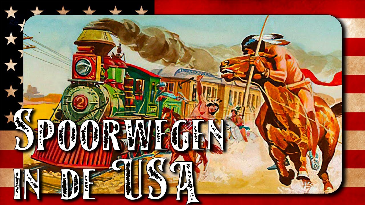 Hoe zijn de spoorwegen in AMERIKA ontstaan? - YouTube