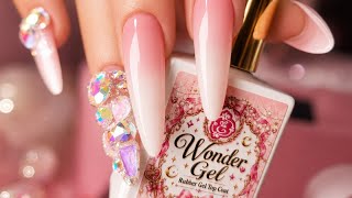 Meet wonder gel enailcouture.com #nails #nailgelart #nailart oh and yogurt white hiney ombre gel 😋!~
