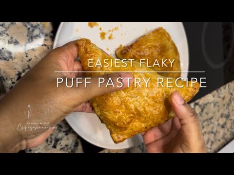 Easiest Flakiest Homemade Puff Pastry No mixer better than store bought