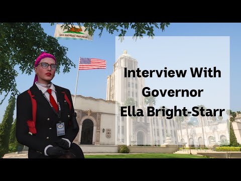 Governor Ella Bright-Starr Weazel News Interview