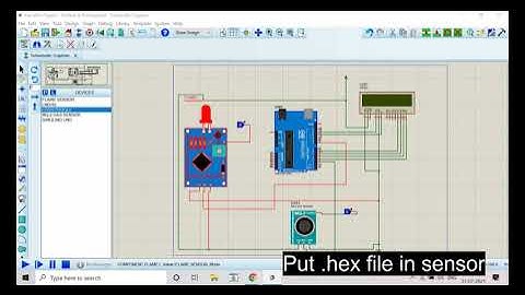 Gas/Fire Alert project in Proteus, interfacing multiple sensor in Proteus