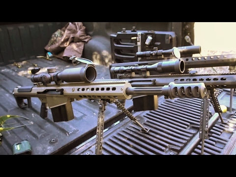 Video: Koliko obremeni teža Barrett 50 cal?