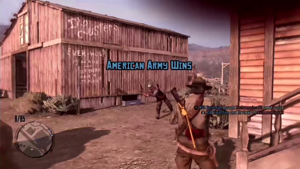 Red Dead Redemption MULTIPLAYER Expert Aim Headshot Montage 2016 YouTube