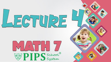 Grade 7 Countdown Lecture 4 By PIPS School System Hafizabad