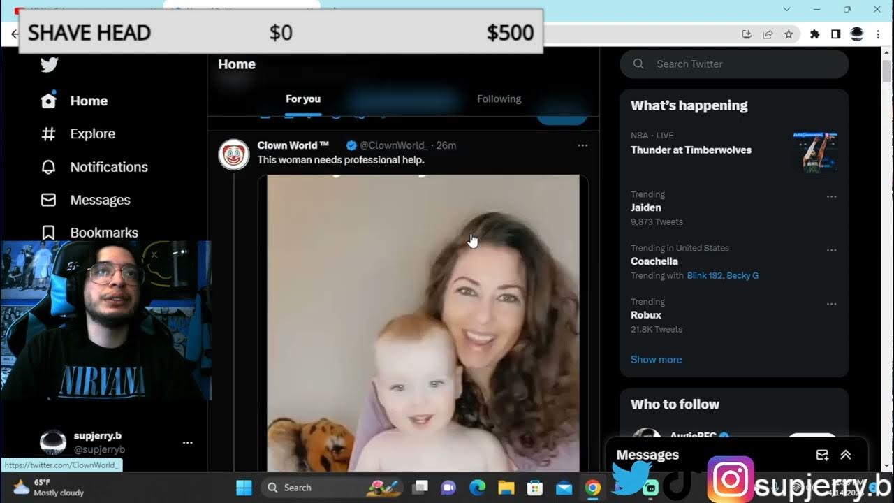 Jerry REACTS TO iDubbbzTV punching machine fail YouTube