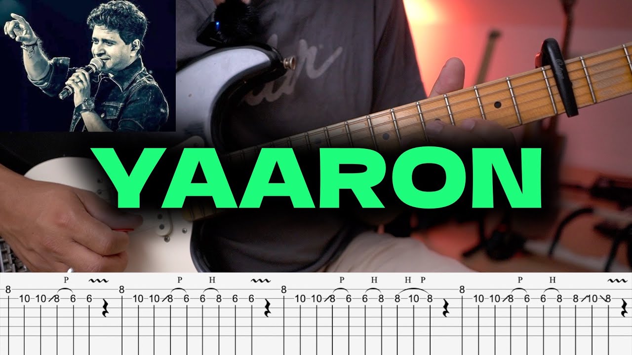 YAARON  K K Special  Guitar lesson with TABS