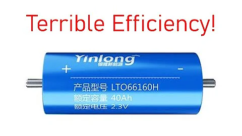 Efficiency test LTO Yinlong battery