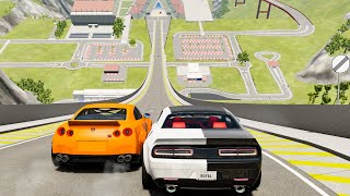 Big Ramp Jumps with Expensive Cars #18 - BeamNG Drive Crashes | DestructionNation