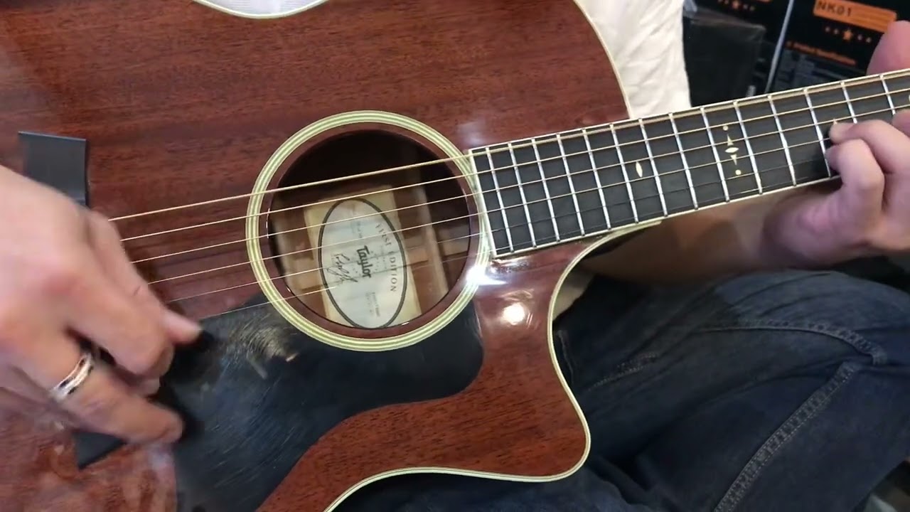Demo Guitar TAYLOR 524 CE ( Shop nhạc cụ Japan Tây Ban Cầm Zalo: 0706046881) 