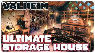 How to Build the Ultimate Storage House | Valheim