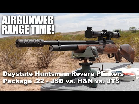 Daystate Huntsman Revere .22 Plinkers Package w/ MTC Optics JSB - H&N - JTS Pellet Shootout!