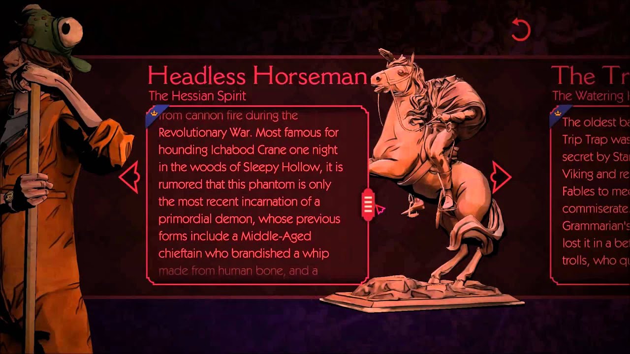 The Wolf Among Us | Book of Fables - Headless Horseman