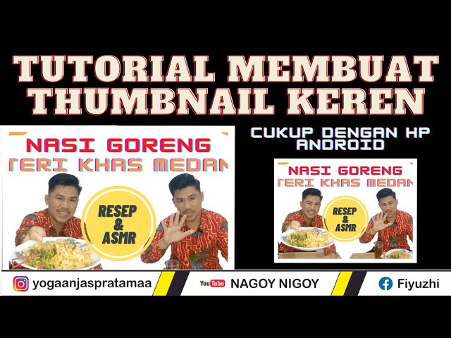 TUTORIAL Membuat Thumbnail Keren di Hp Android class=