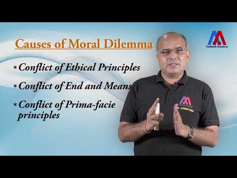 Ethical Dilemmas (Hindi ) - video from Awdhesh Academy